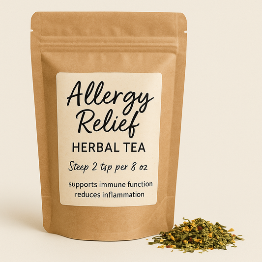 Allergy Relief Herbal Tea | Breathe Easy Seasonal Blend | Heavenly Botanicals - Heather's Heavenly Boutique