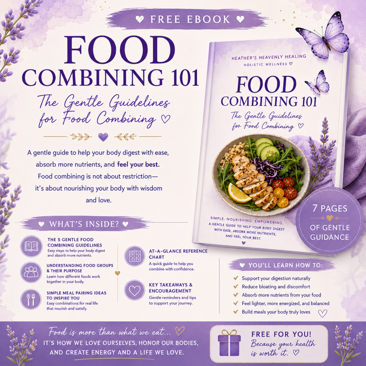 Free Food Combining Made Simple – Healthy Eating Guide & Digestive Wellness eBook