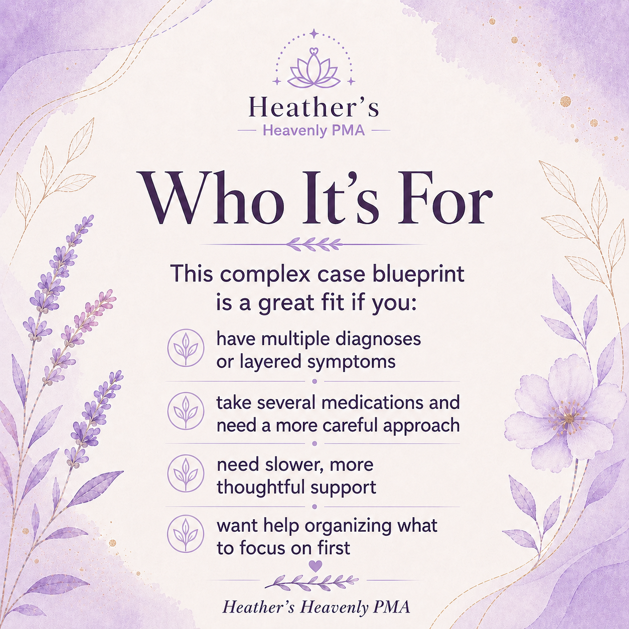 Complex Case Blueprint | Layered Root-Cause Wellness Support
