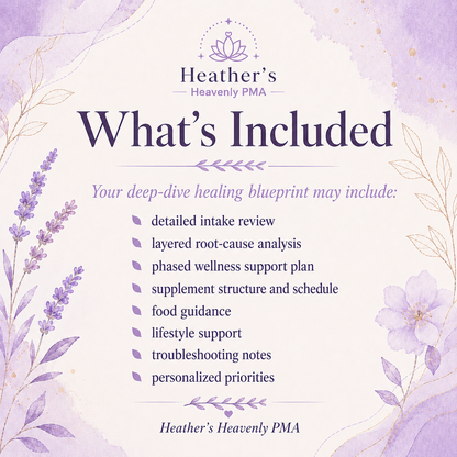 Deep-Dive Healing Blueprint | Personalized Root-Cause Support