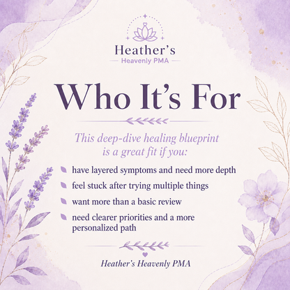 Deep-Dive Healing Blueprint | Personalized Root-Cause Support